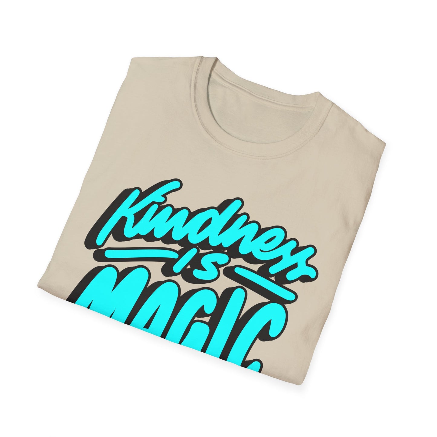 Kindness Is Magic T-Shirt, Unisex Softstyle Tee