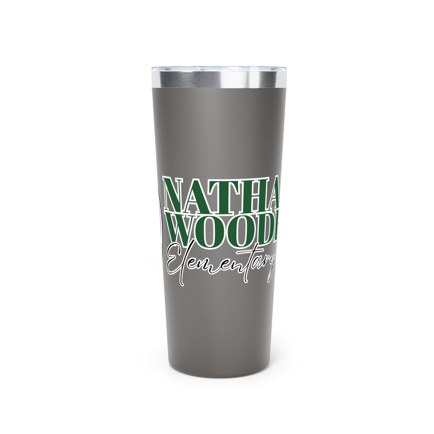 22oz Copper Vacuum Insulated Tumbler with Woodhull Design