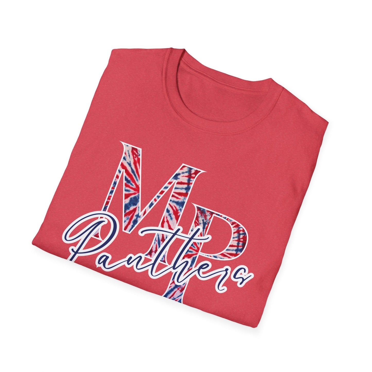 Miller Place Panther Tie Dye Unisex Graphic T-Shirt