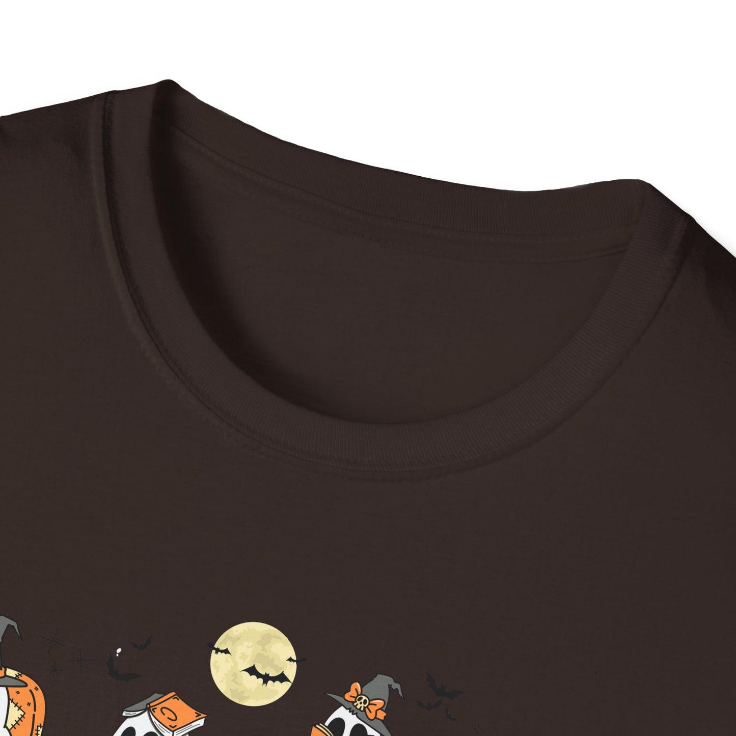 Reading Ghosts- Spooky Season, Unisex Softstyle Tee