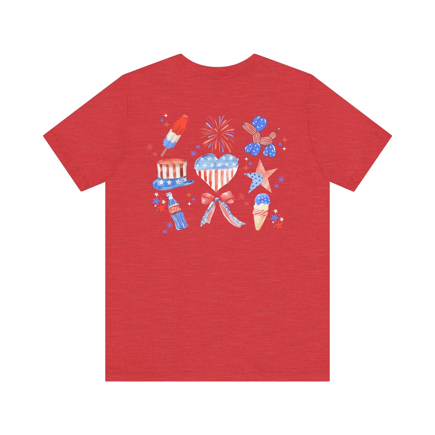 USA-- Unisex Summer Shirt, Beachwear, Vacation Top, Summer Nights Apparel, Perfect for the Holiday