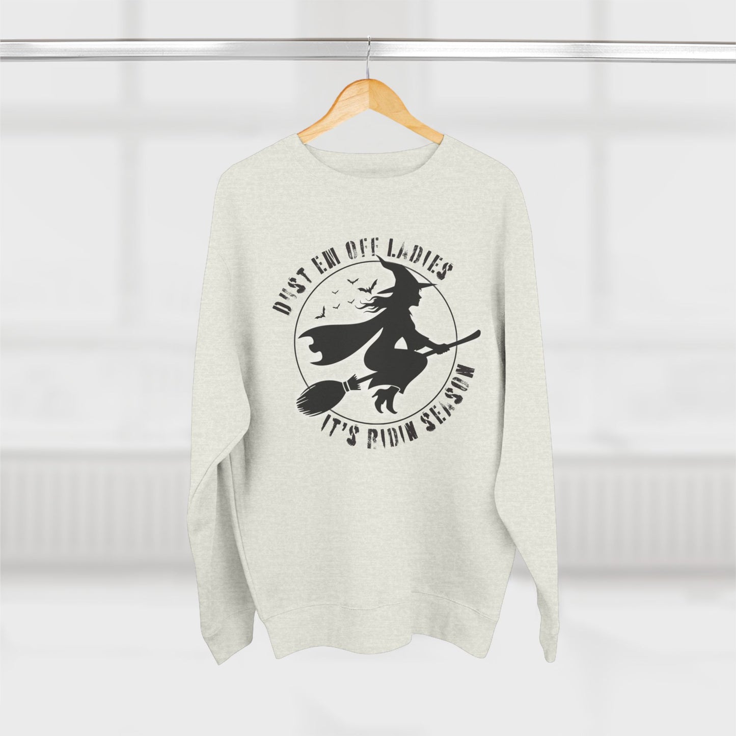 Halloween Witch Sweatshirt, Cozy Unisex Crewneck