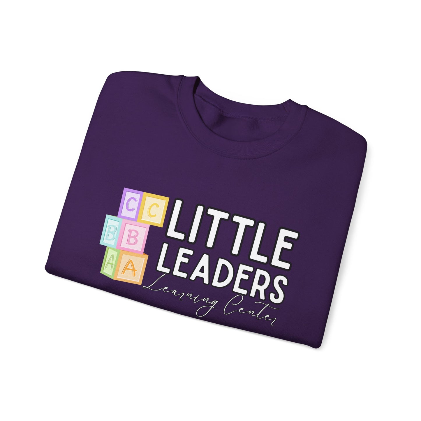 Little Leaders w/ Blocks Crewneck Unisex Sweatshirt