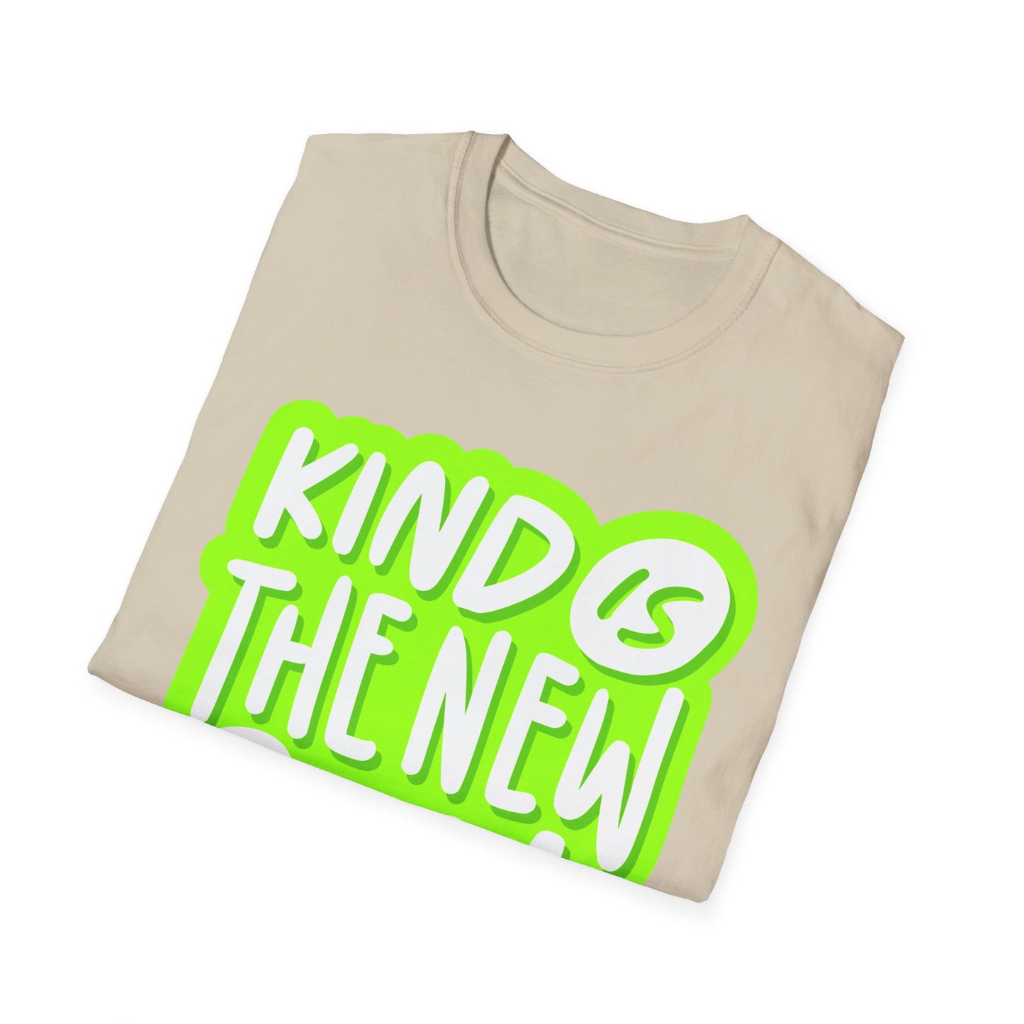 Kind is the New Cool Kindness T-Shirt, Unisex Softstyle Tee