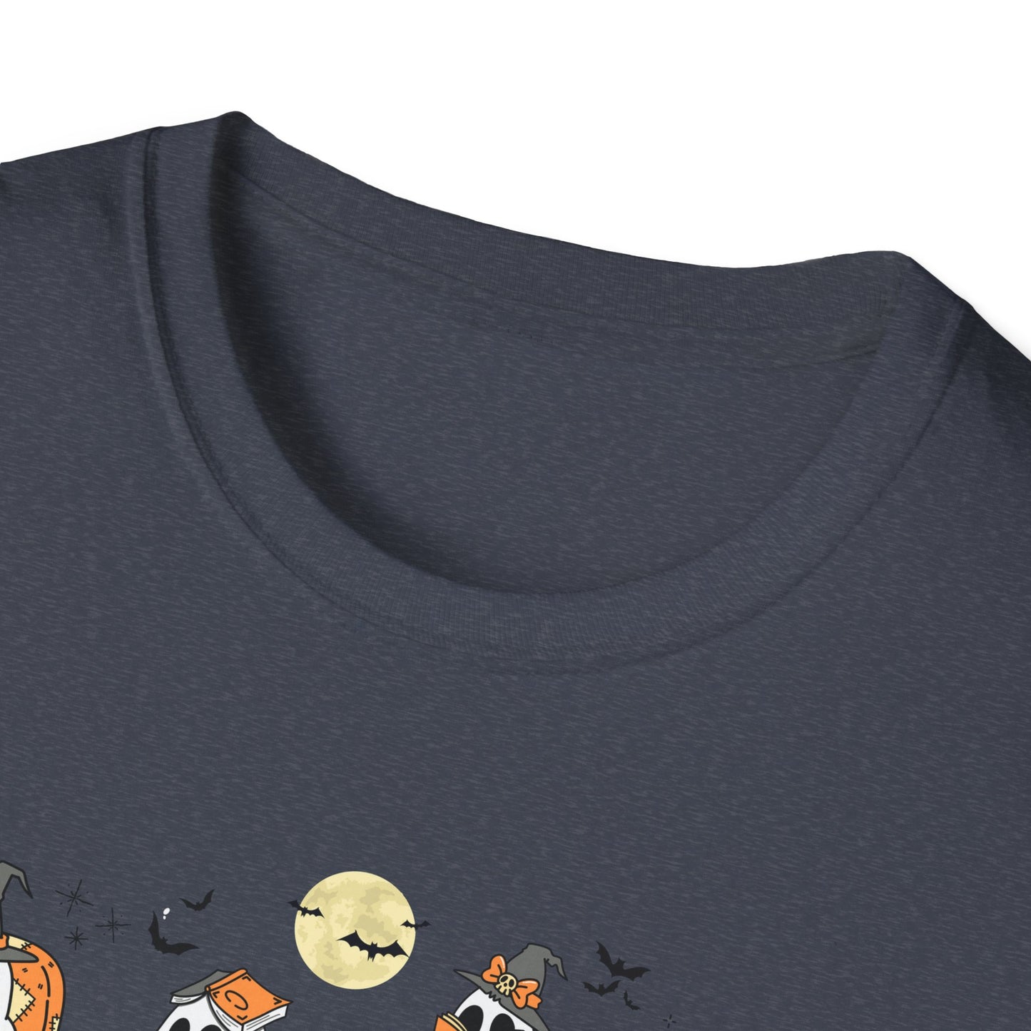 Reading Ghosts- Spooky Season, Unisex Softstyle Tee