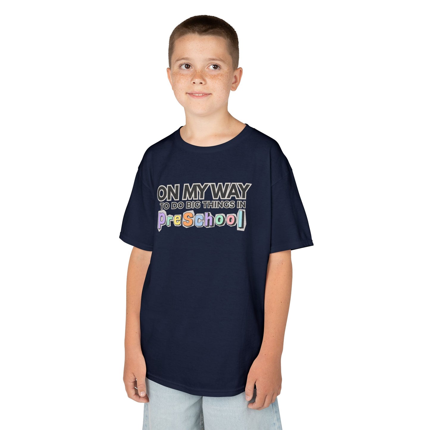 Big Things in PreSchool- Kids Back to School Shirt