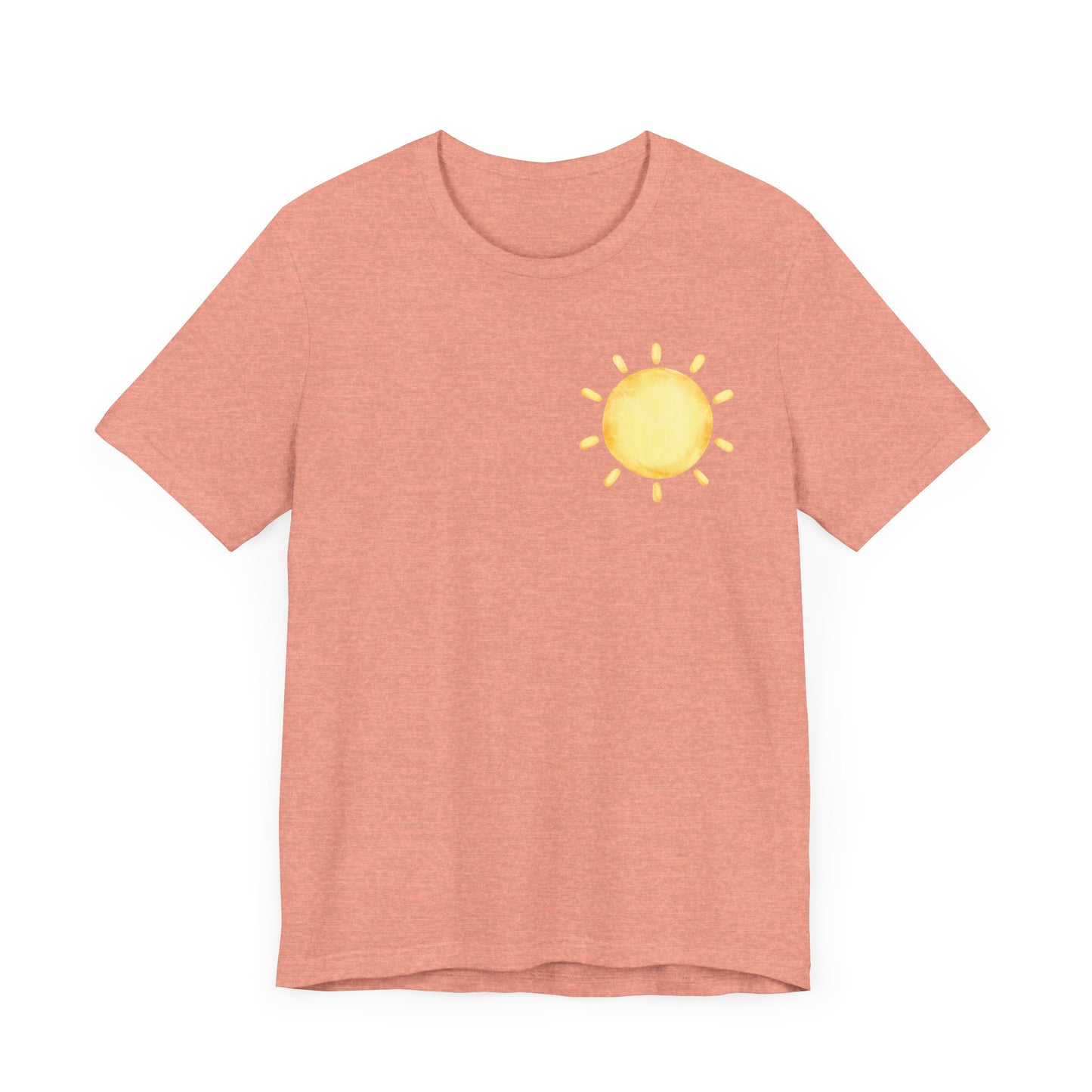 Sunny Vibes Tee - Here Comes the Sun, Unisex Tee, Summer T-Shirt