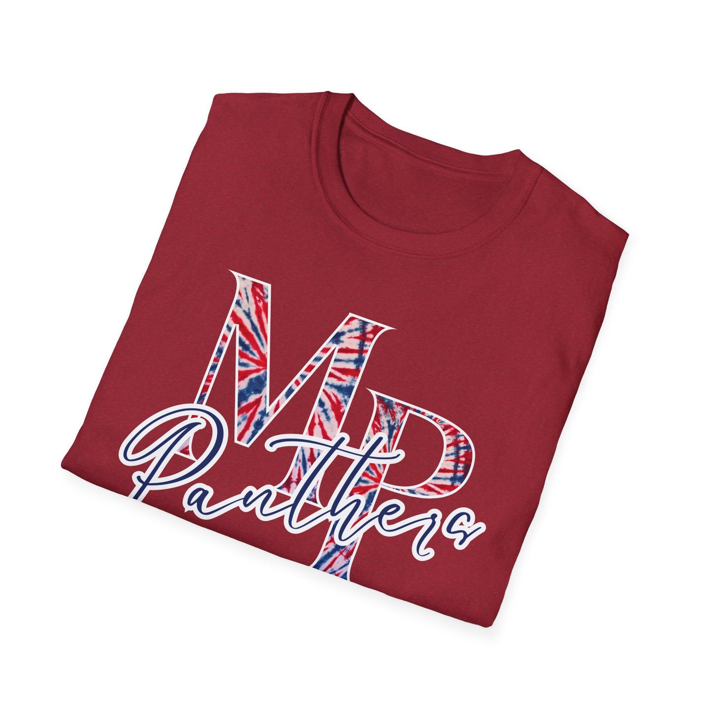 Miller Place Panther Tie Dye Unisex Graphic T-Shirt