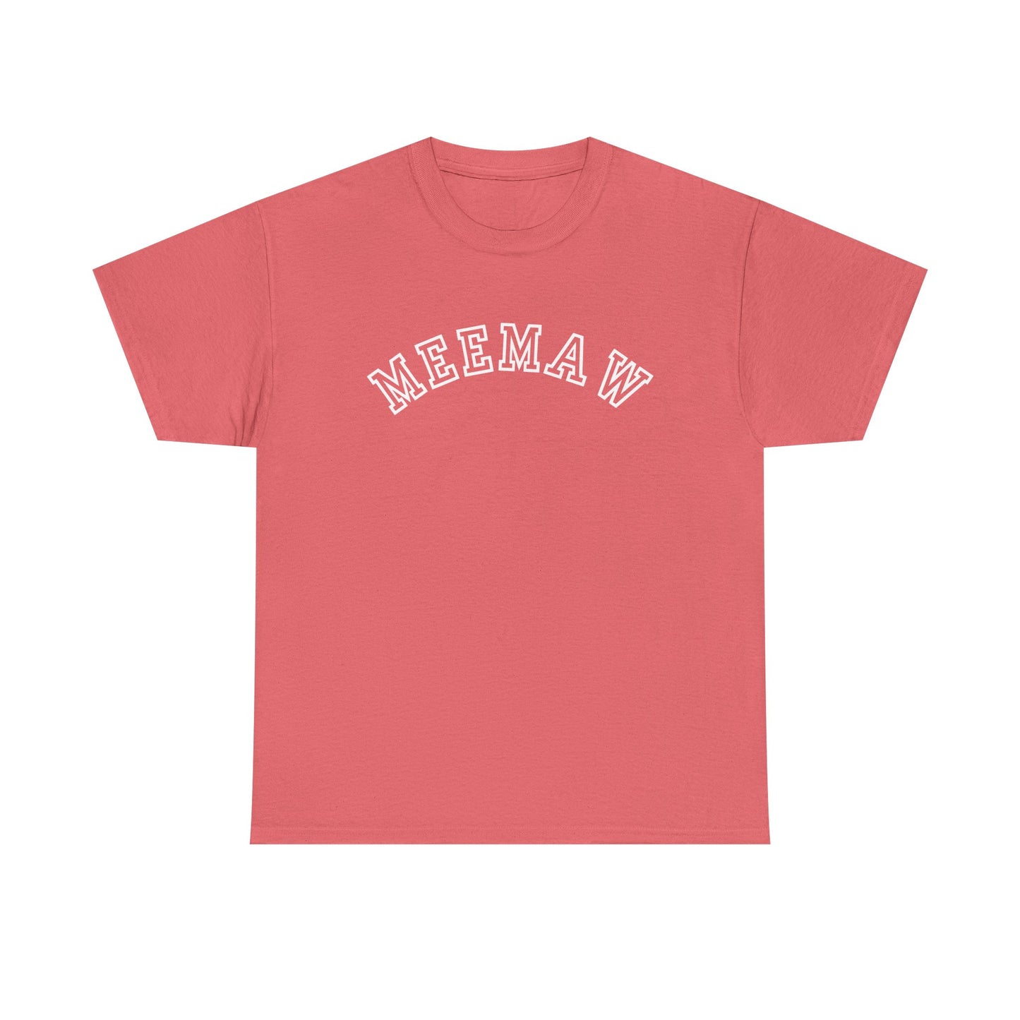 Meemaw- Unisex Heavy Cotton Tee - Comfortable Everyday Wear- Motherhood