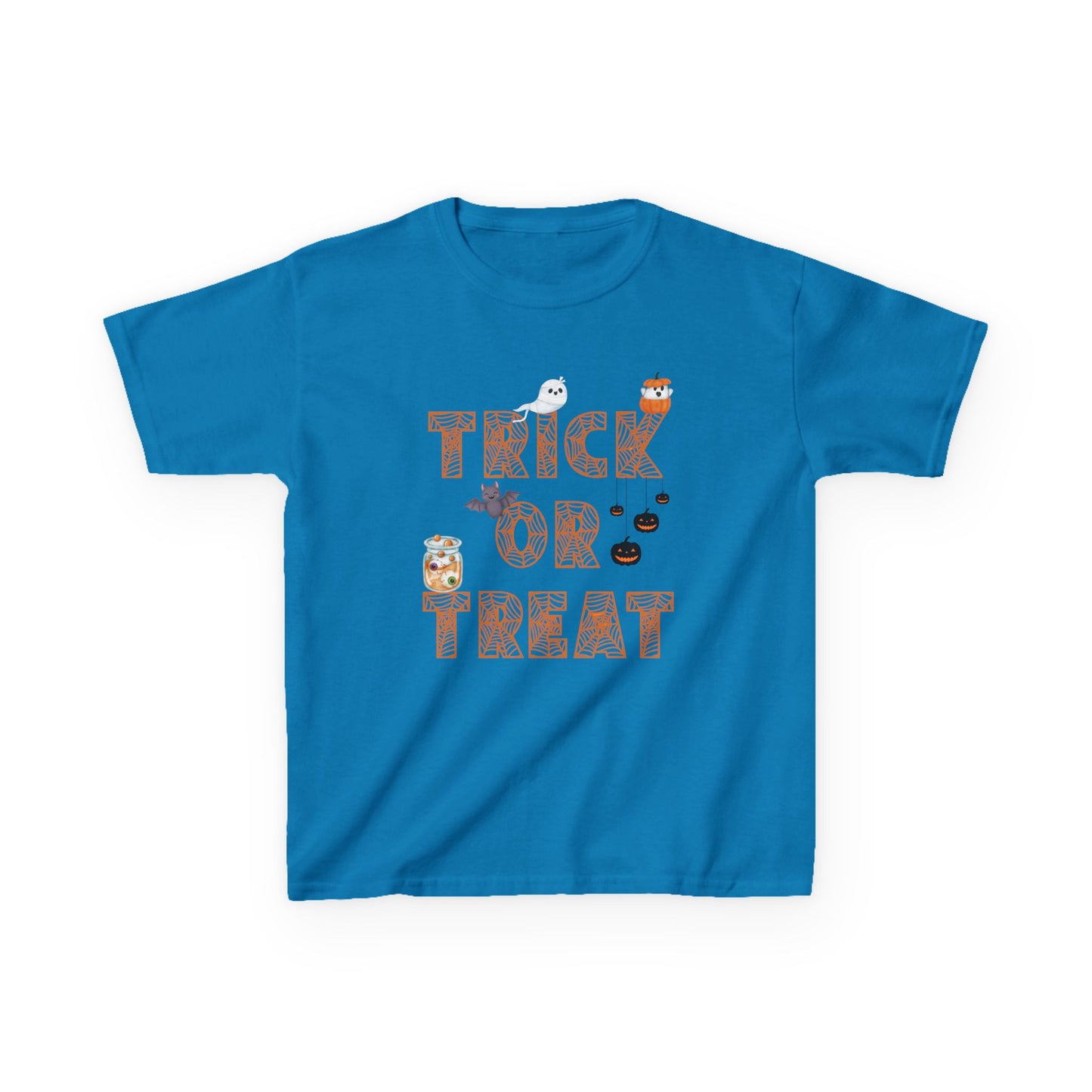 Trick or Treat Kids Tee, Halloween Shirt for Kids