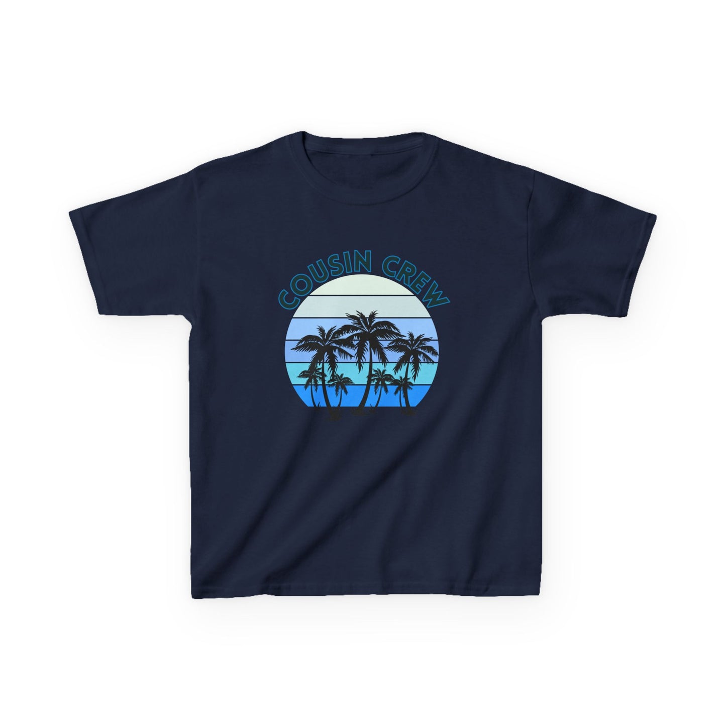 Cool Cousin Crew Kids Tee - Summer Fun, Family Gatherings, Beach Days, Mini Collection