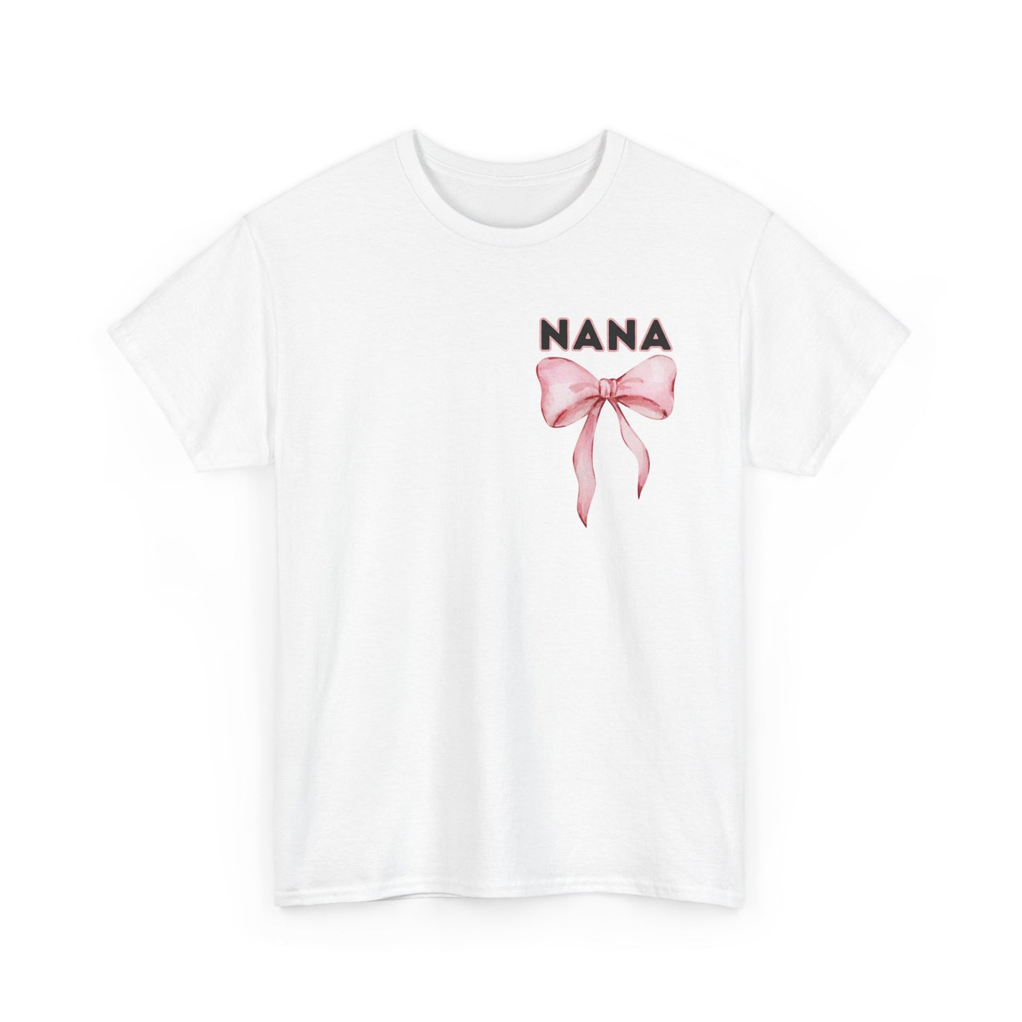 Nana Pink Bow Unisex Heavy Cotton Tee - Simply the Best