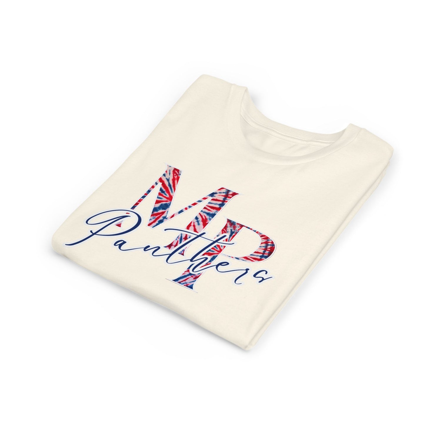 Miller Place Panthers Tie Dye MP- Youth Tee with Panther Print