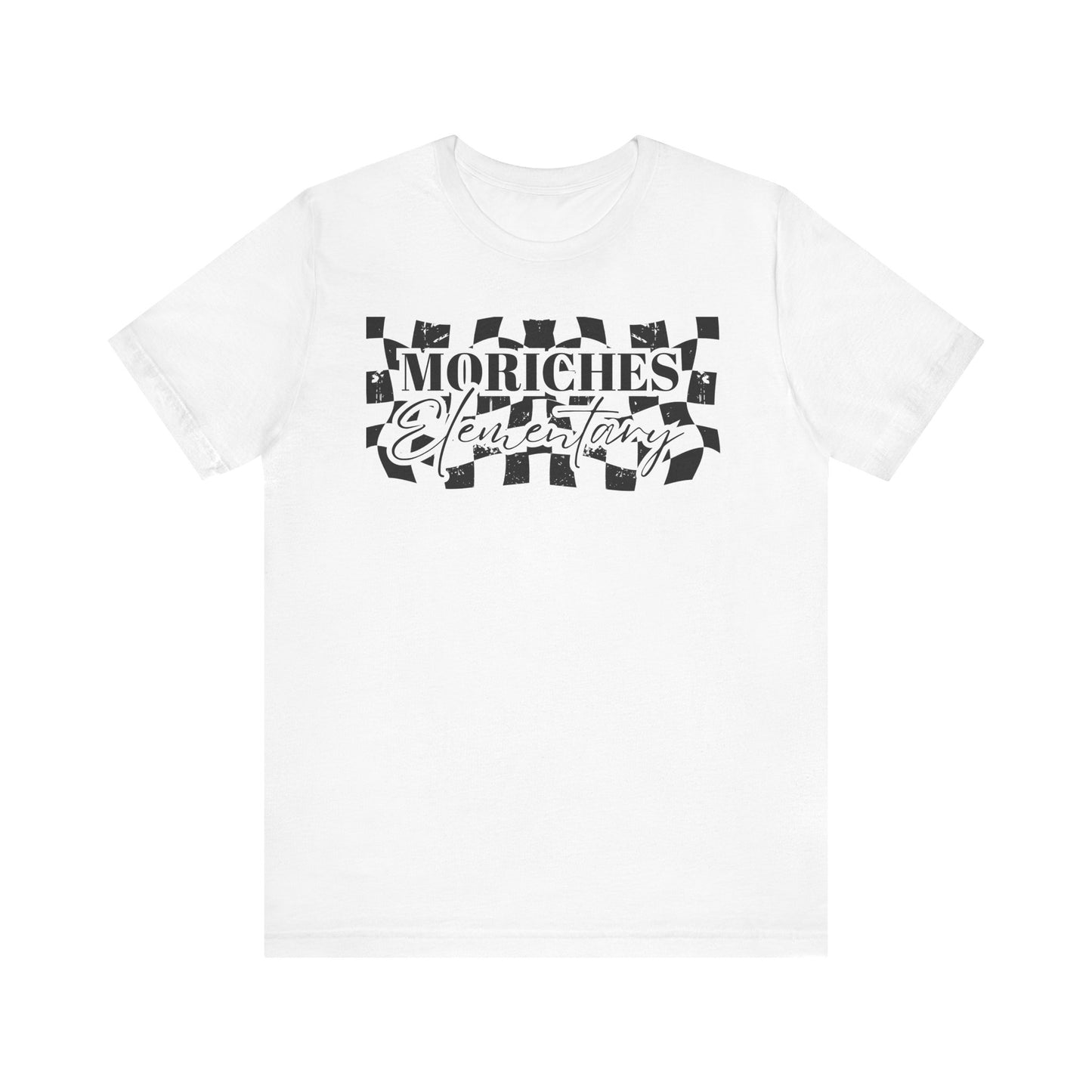 Moriches Checkered Logo Unisex Jersey Tee