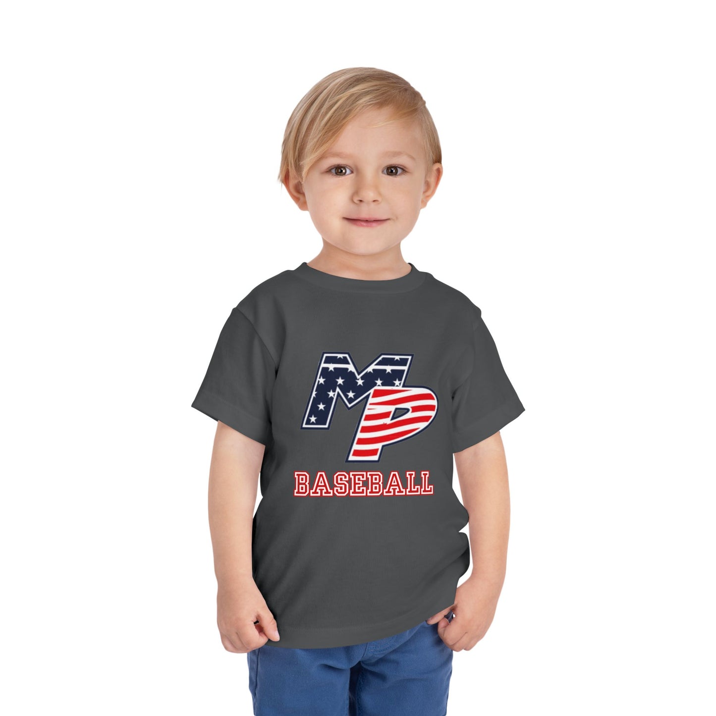 Miller Place- Toddler Baseball Tee - MP Design