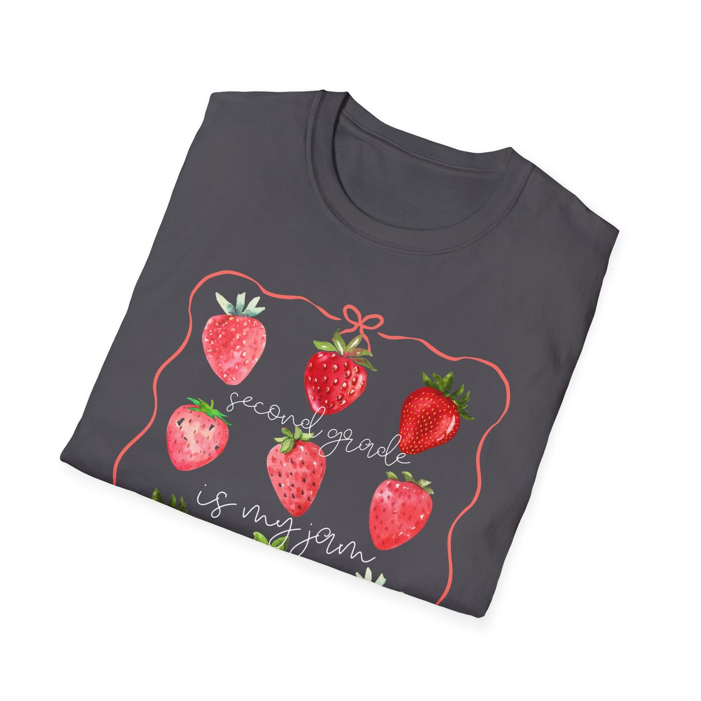 2nd Grade is my Jam- Unisex Softstyle T-Shirt- Back to School