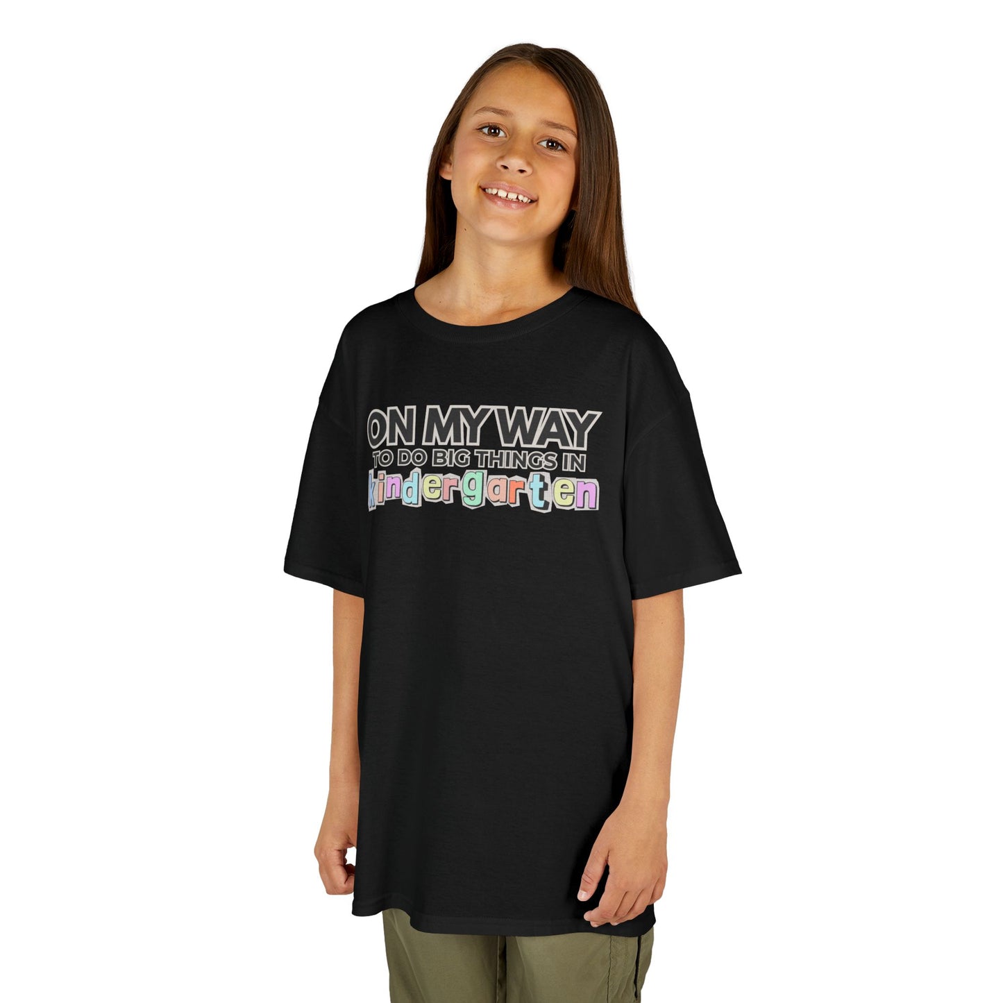 Big Things in Kindergarten- Kids Back to School Shirt