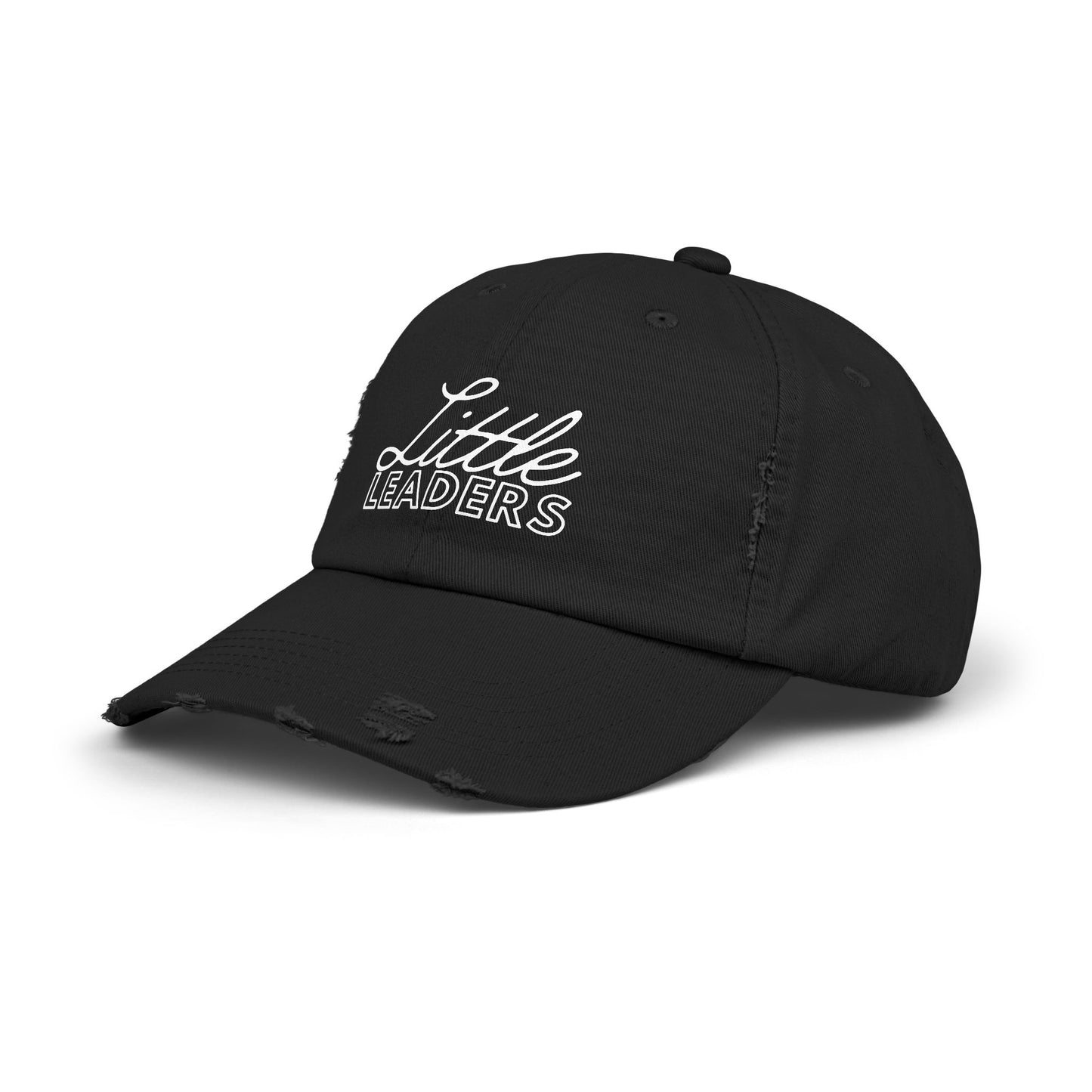 Little Leaders Unisex Distressed Baseball Cap