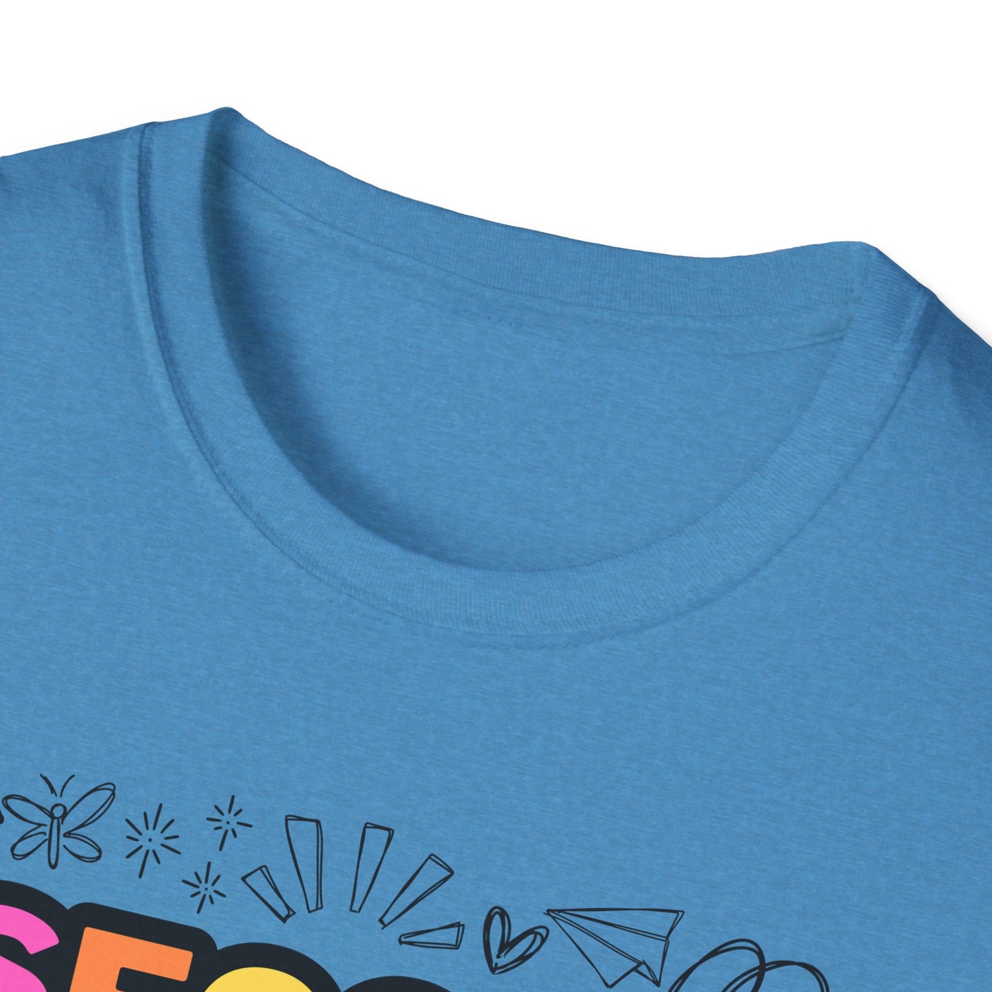 Dream Team- 2nd Grade- Unisex Softstyle T-Shirt- Teacher Life