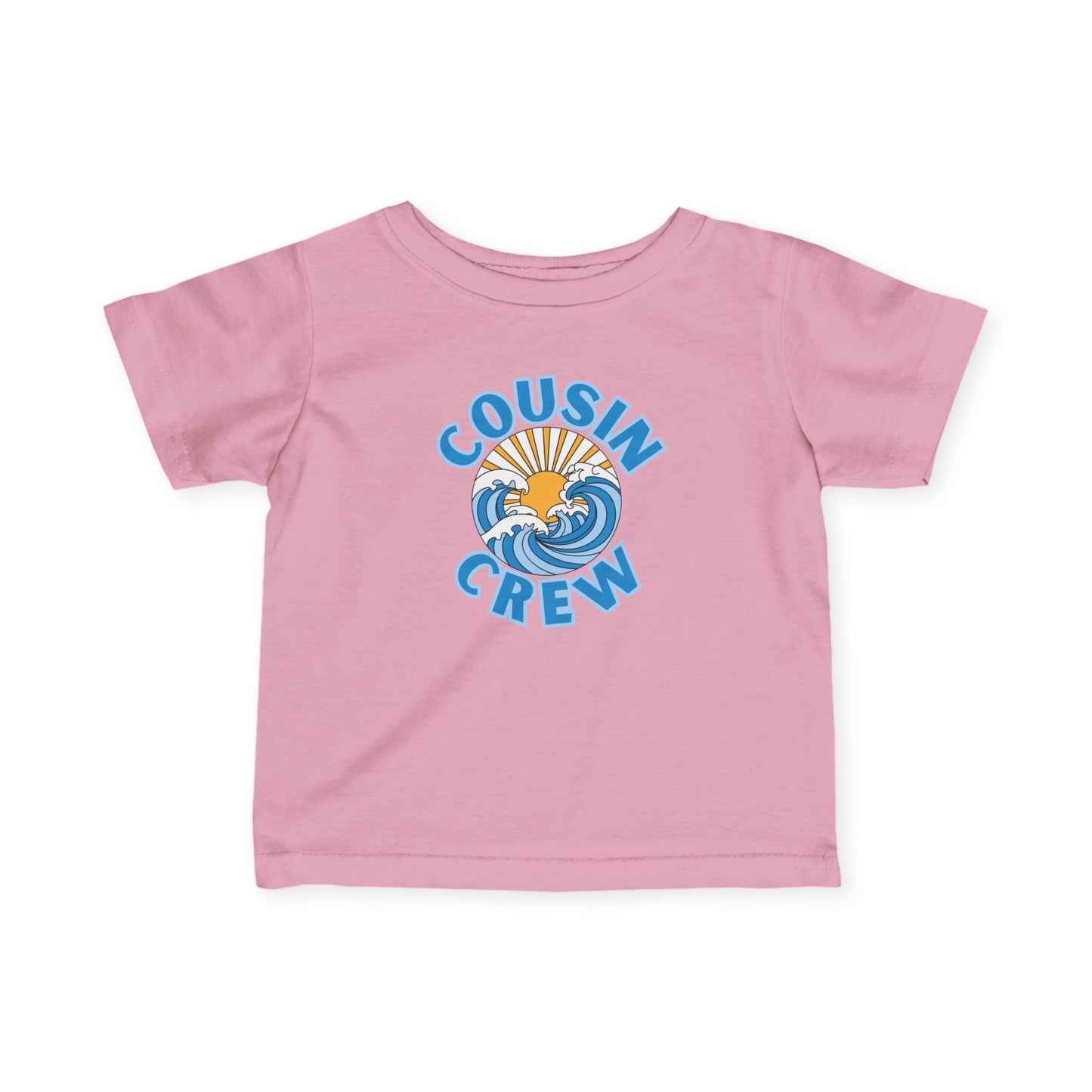 Cousin Crew Infant Tee, Cute Baby T-Shirt, Summer Vibes- Mini Collection