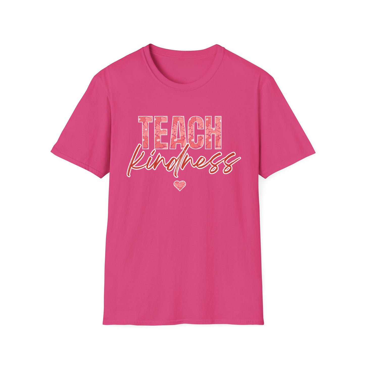 Teach Kind ness Teacher T-Shirt
