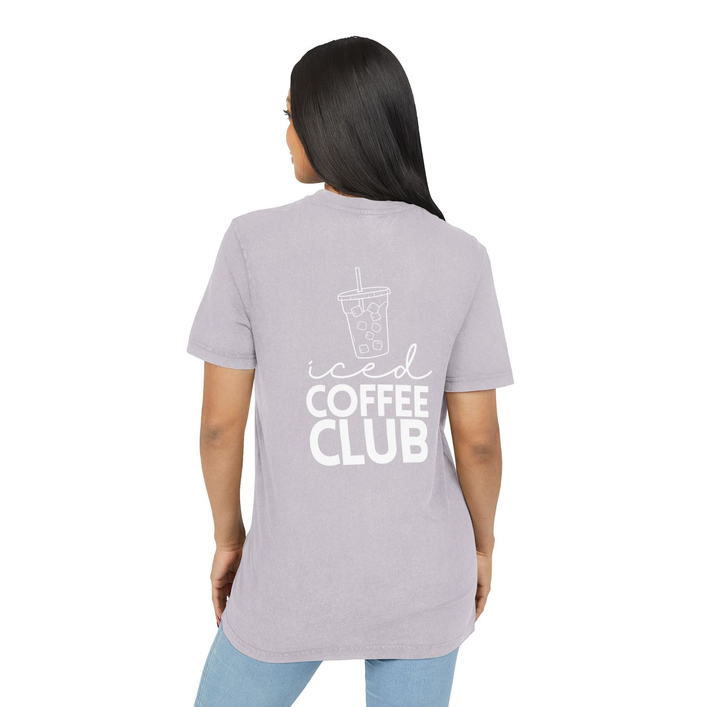 Iced Coffee Club Acid Washed Tee
