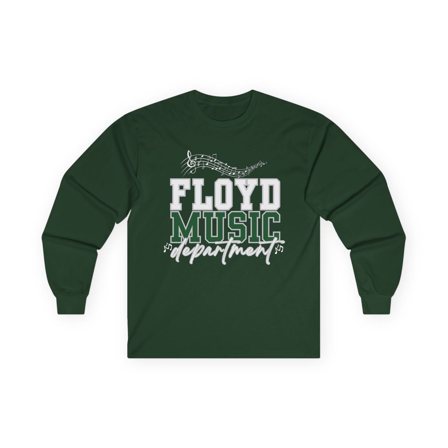 Floyd Music Unisex Long Sleeve Tee - Music Department Floyd Strong