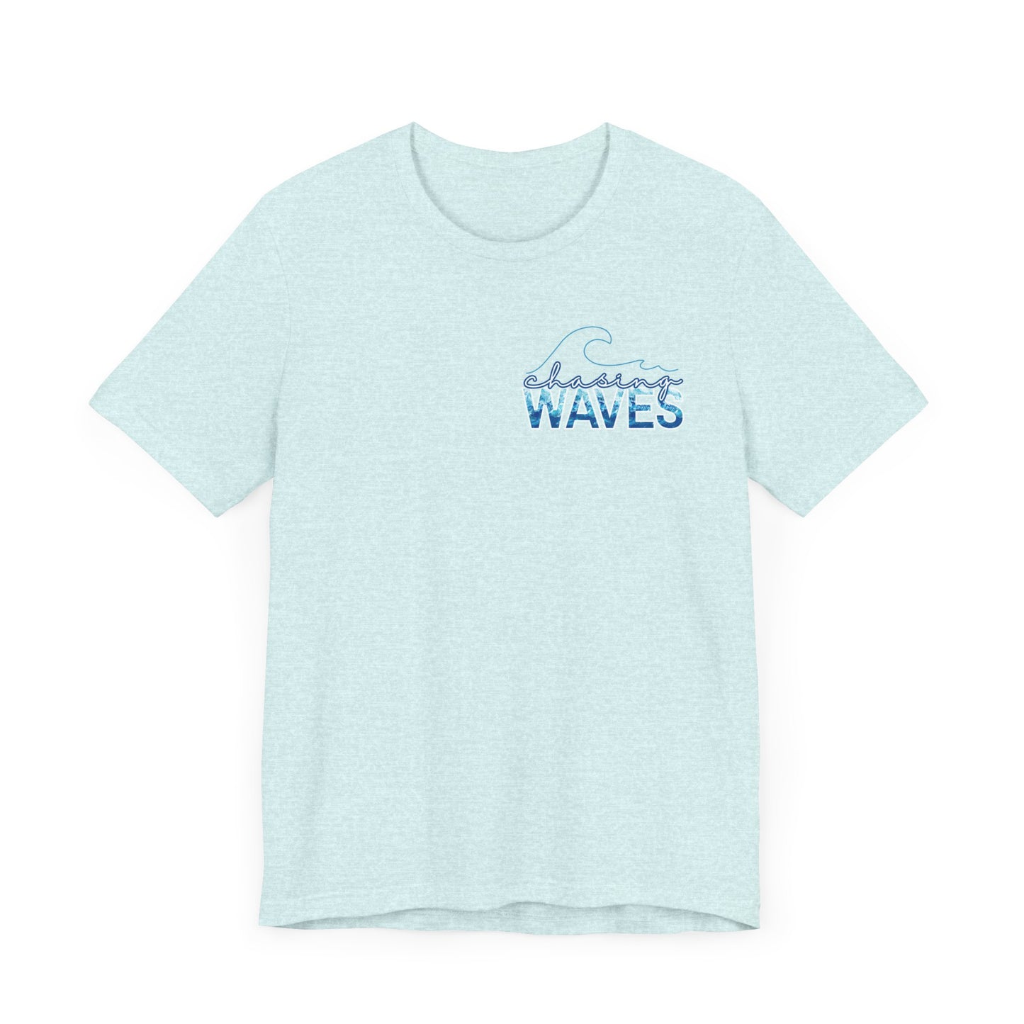 Chasing Waves -- Unisex Summer Shirt, Beachwear, Vacation Top, Summer Nights Apparel
