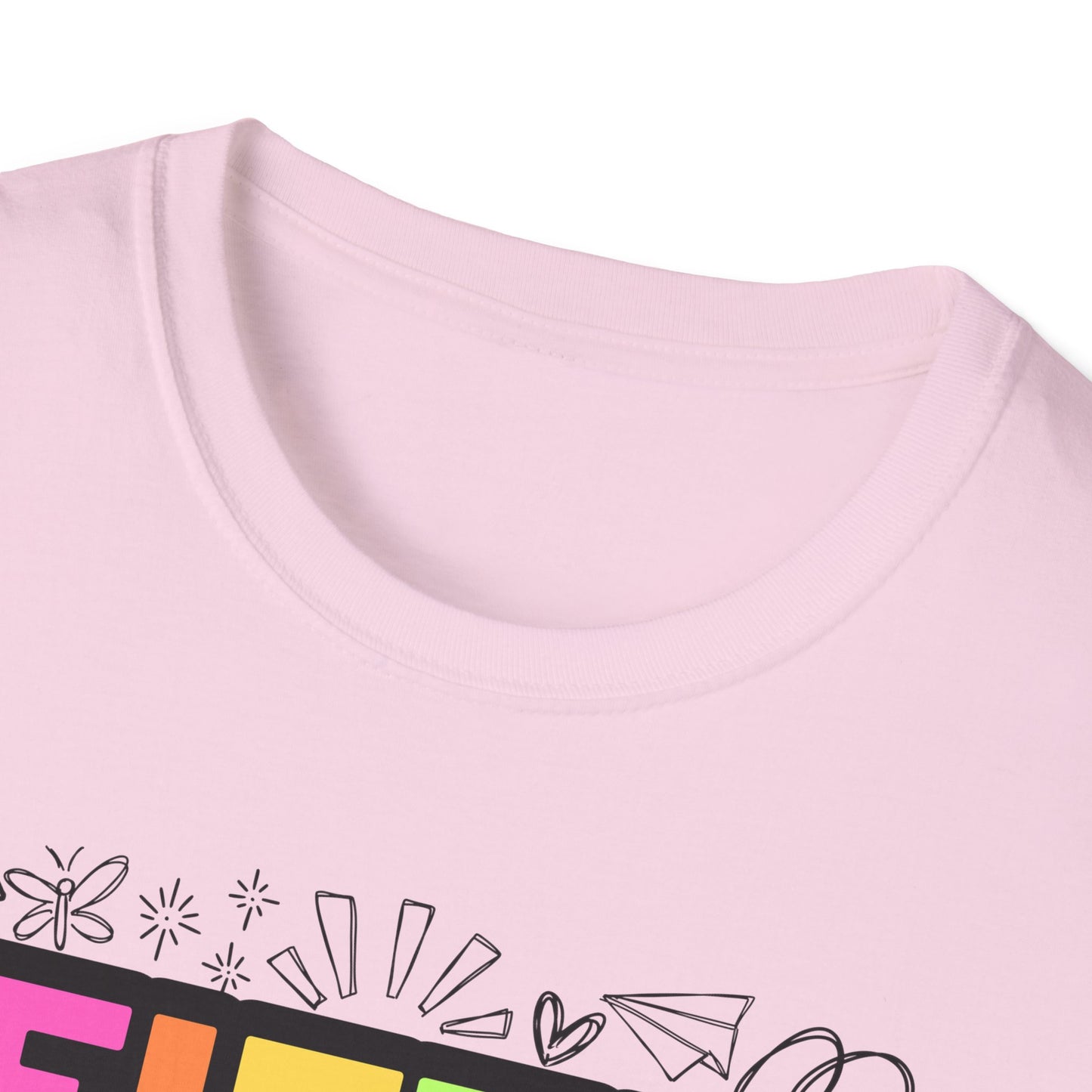 Dream Team- 5th Grade- Unisex Softstyle T-Shirt- Teacher Life