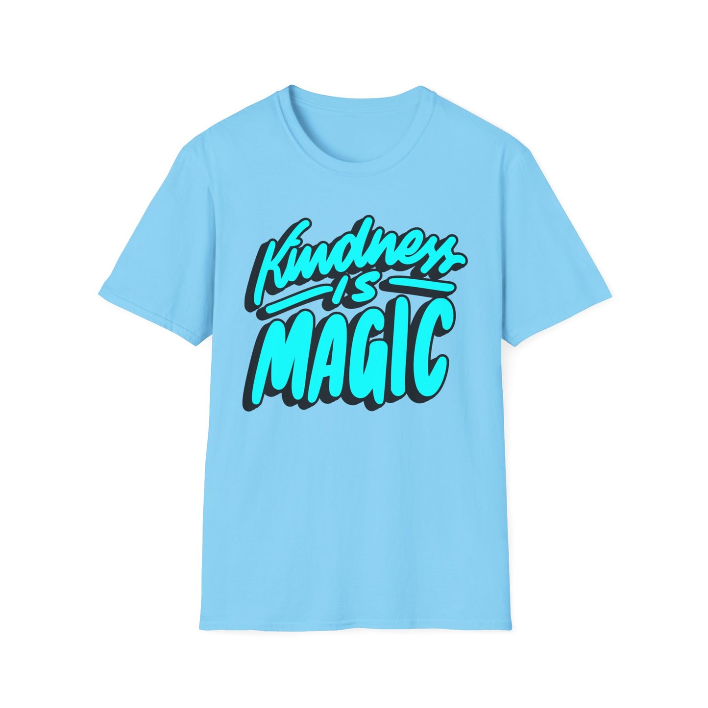 Kindness Is Magic T-Shirt, Unisex Softstyle Tee