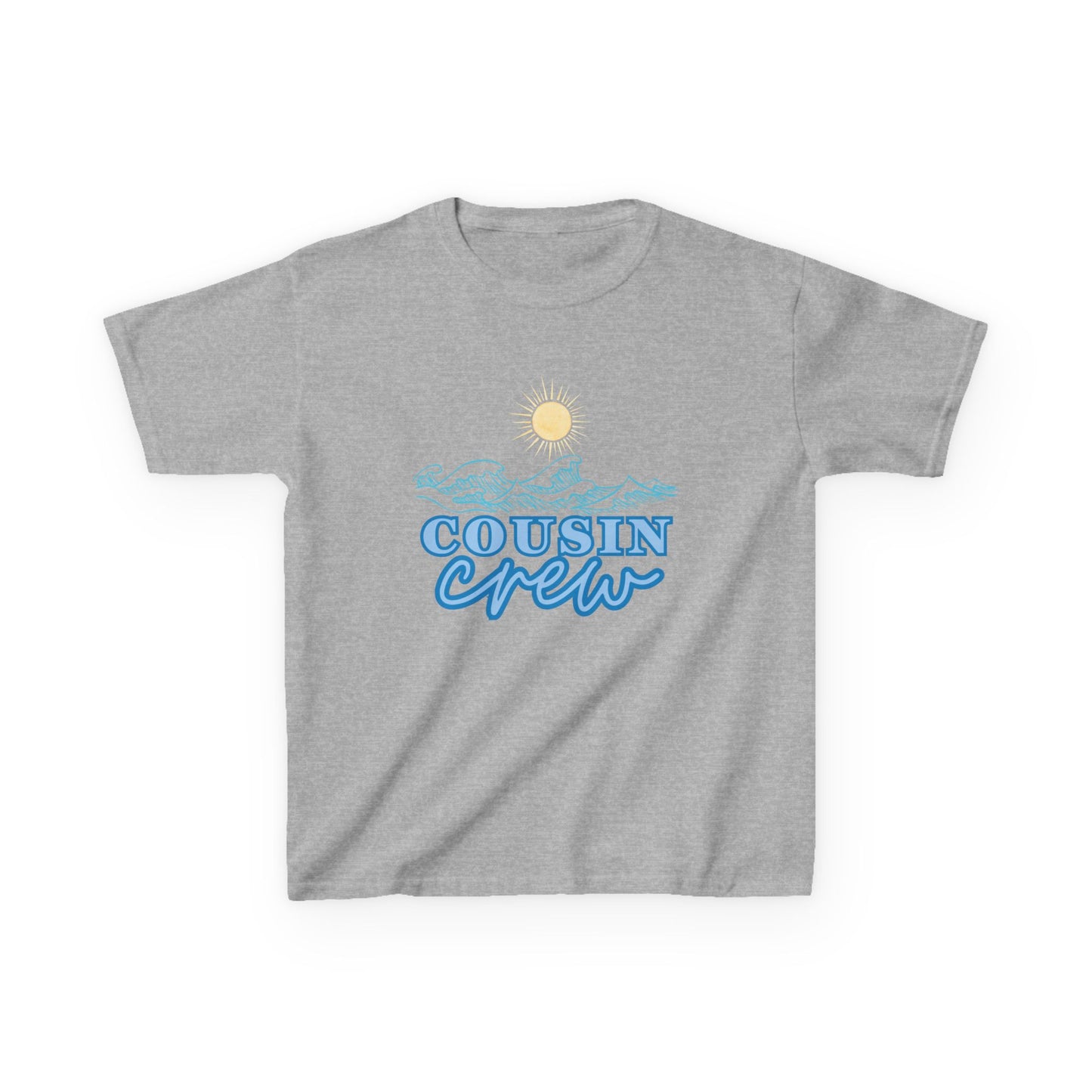 Cool Cousin Crew Kids Tee - Summer Fun, Family Gatherings, Beach Days, Mini Collection