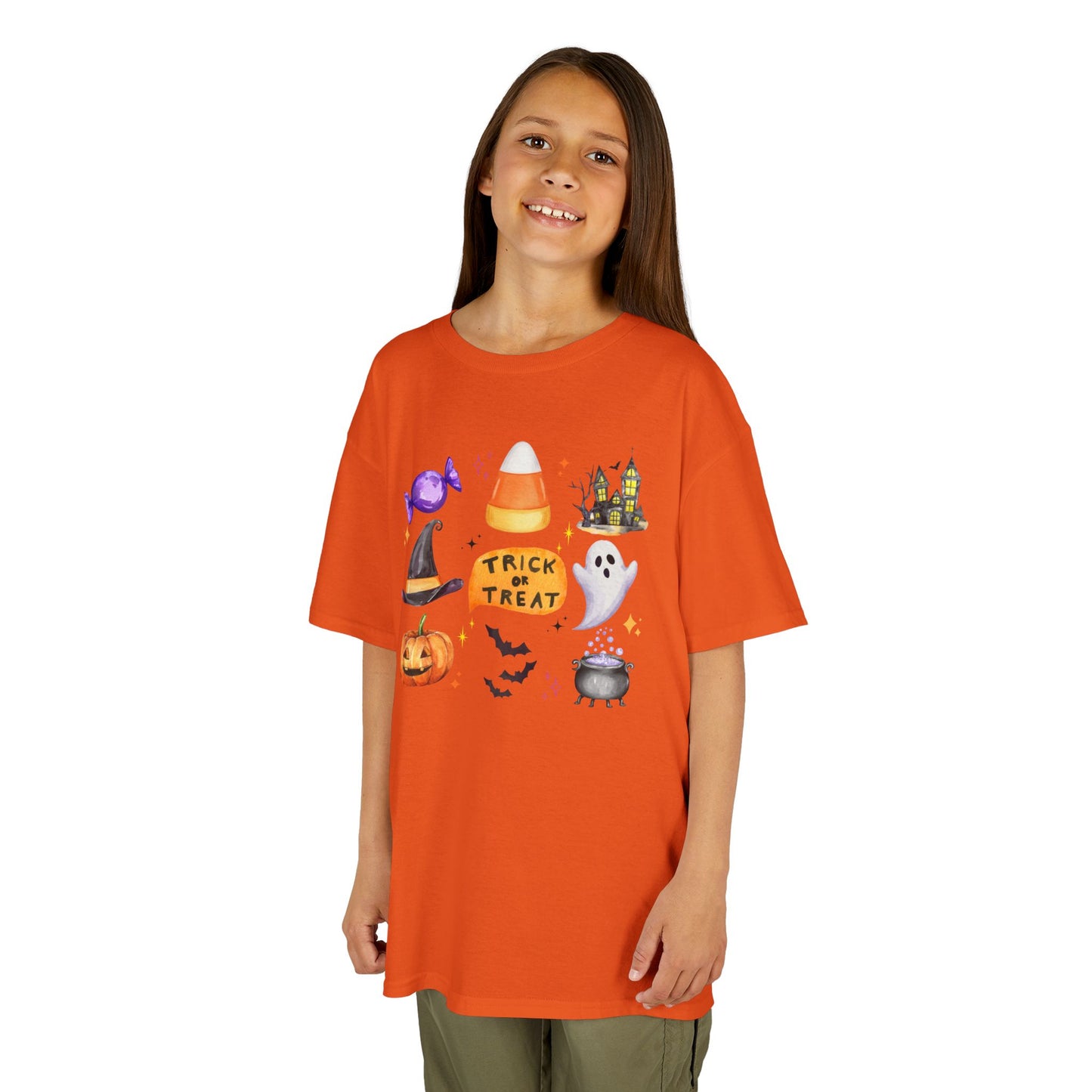 Halloween Tee, Trick or Treat - Kids- Shirt
