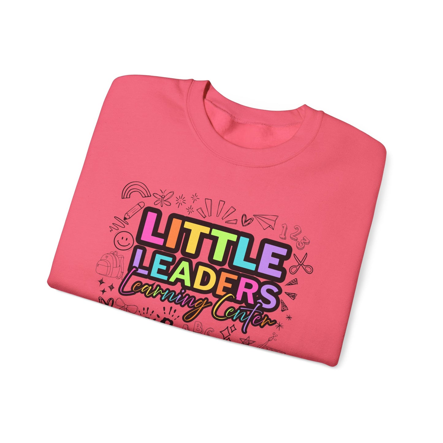 Little Leaders Doodle Colorful Crewneck Sweatshirt