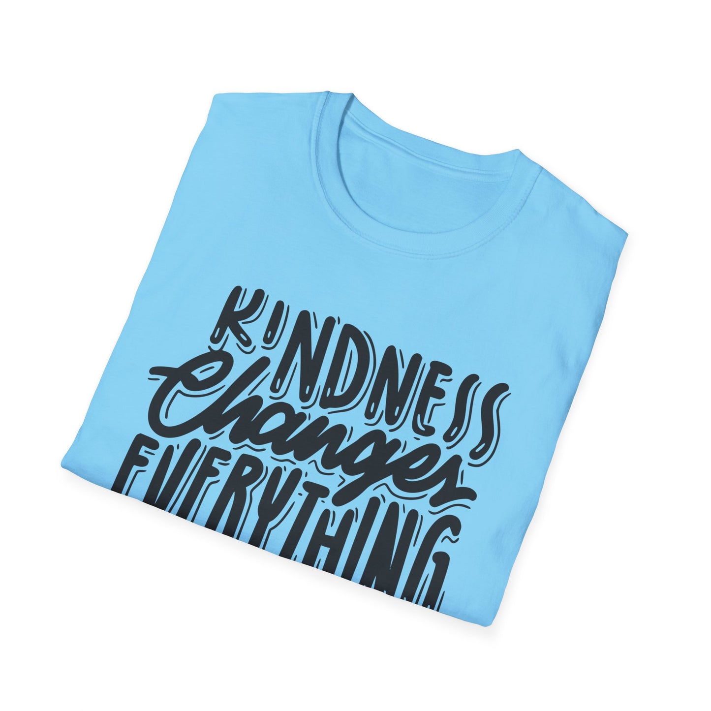 Kindness Changes Everything T-Shirt, Unisex Softstyle Tee