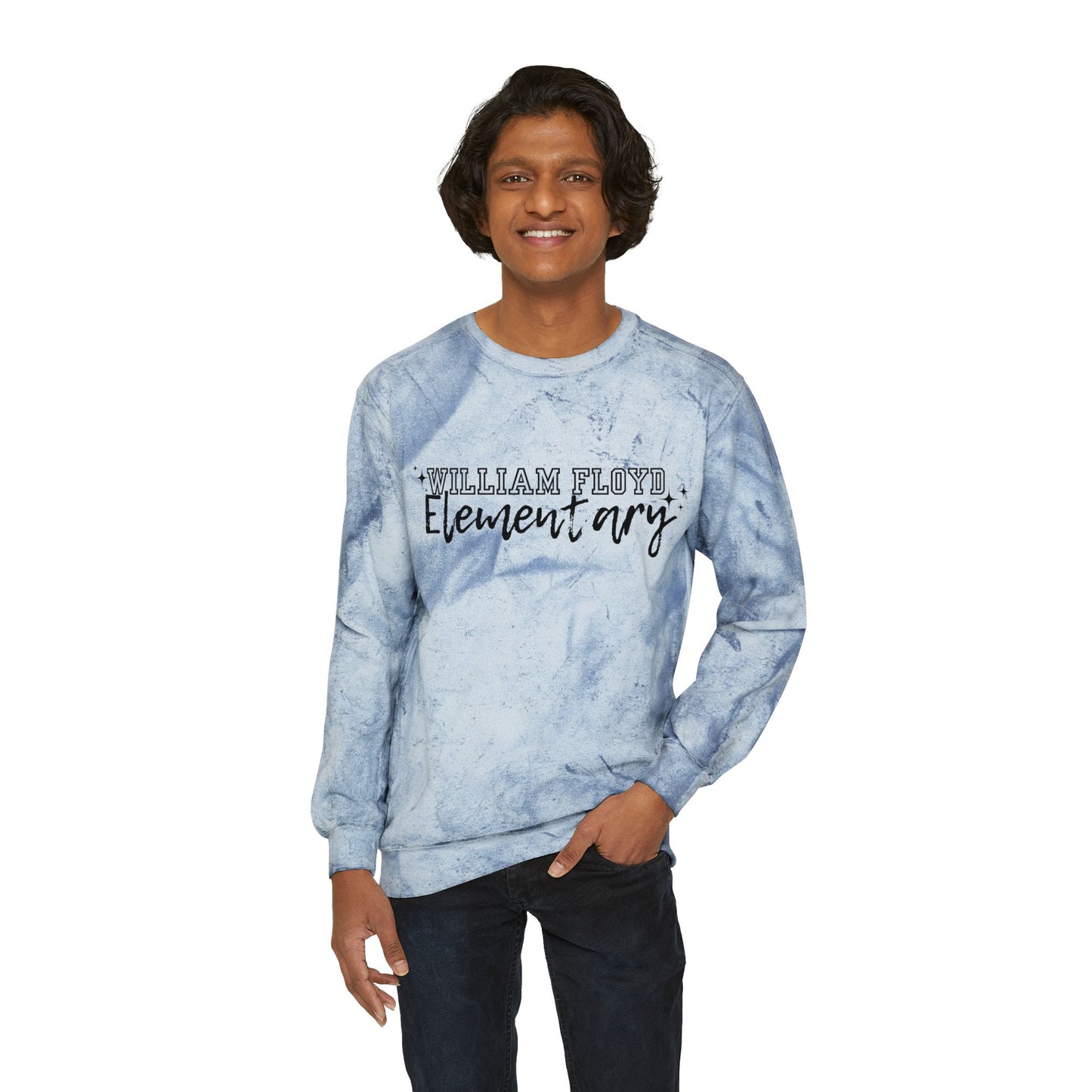 Unisex Color Blast Crewneck Sweatshirt - Expect Success for WFE