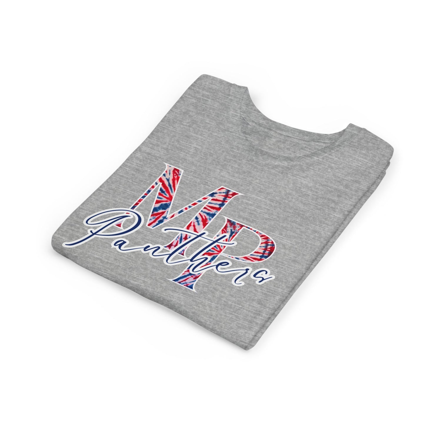 Miller Place Panthers Tie Dye MP- Youth Tee with Panther Print