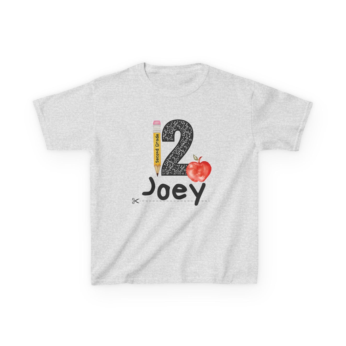 2nd Grade- Personalized Kids Tee - Back to School