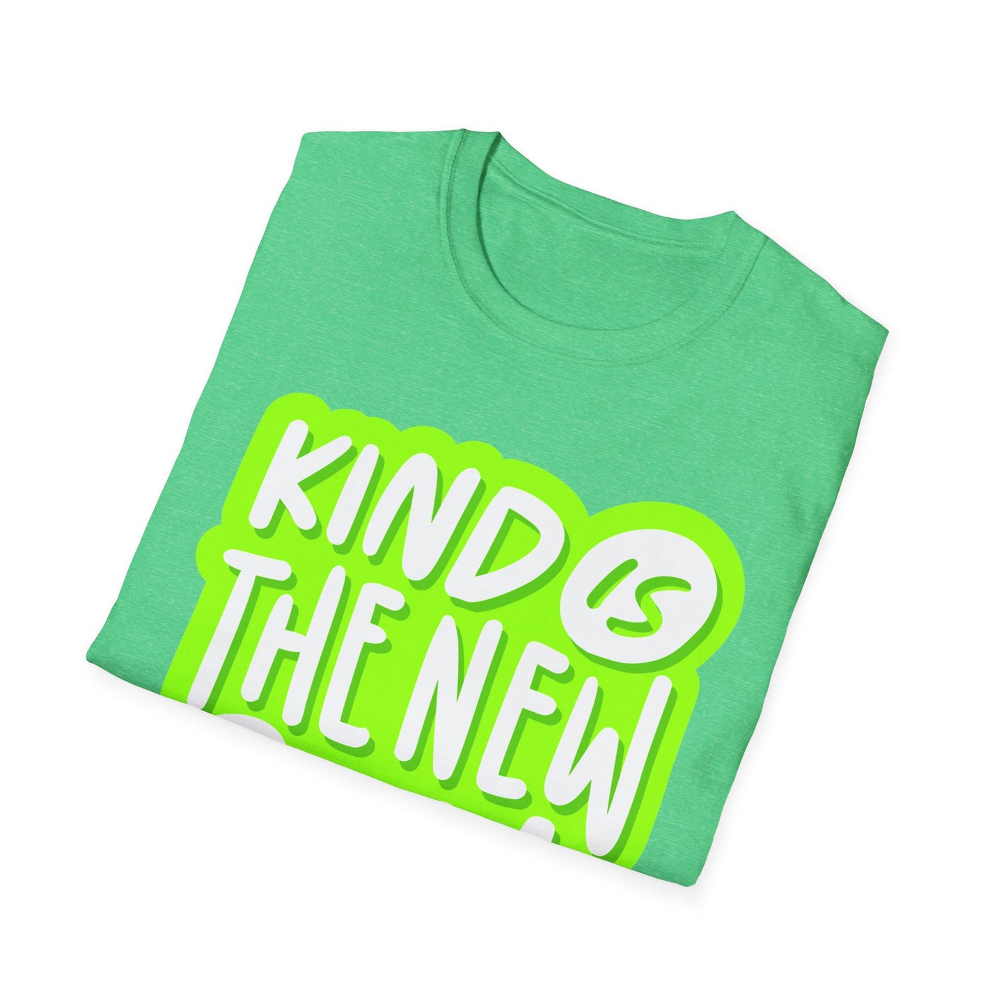 Kind is the New Cool Kindness T-Shirt, Unisex Softstyle Tee