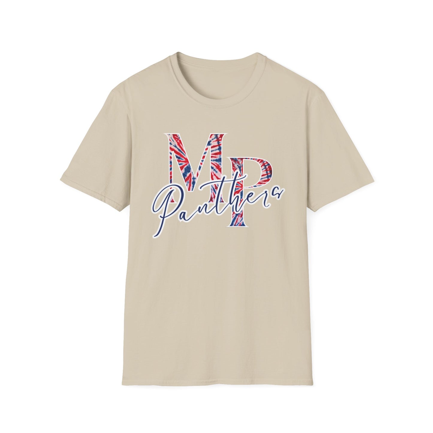 Miller Place Panther Tie Dye Unisex Graphic T-Shirt