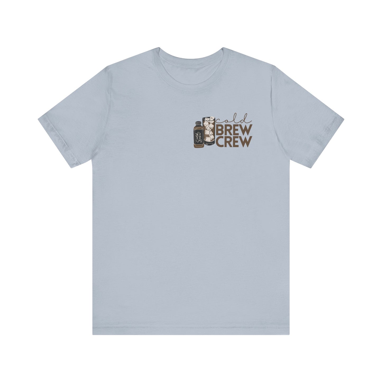 Cold Brew Coffee Lovers Tee, Unisex Jersey Shirt for Coffee Lovers