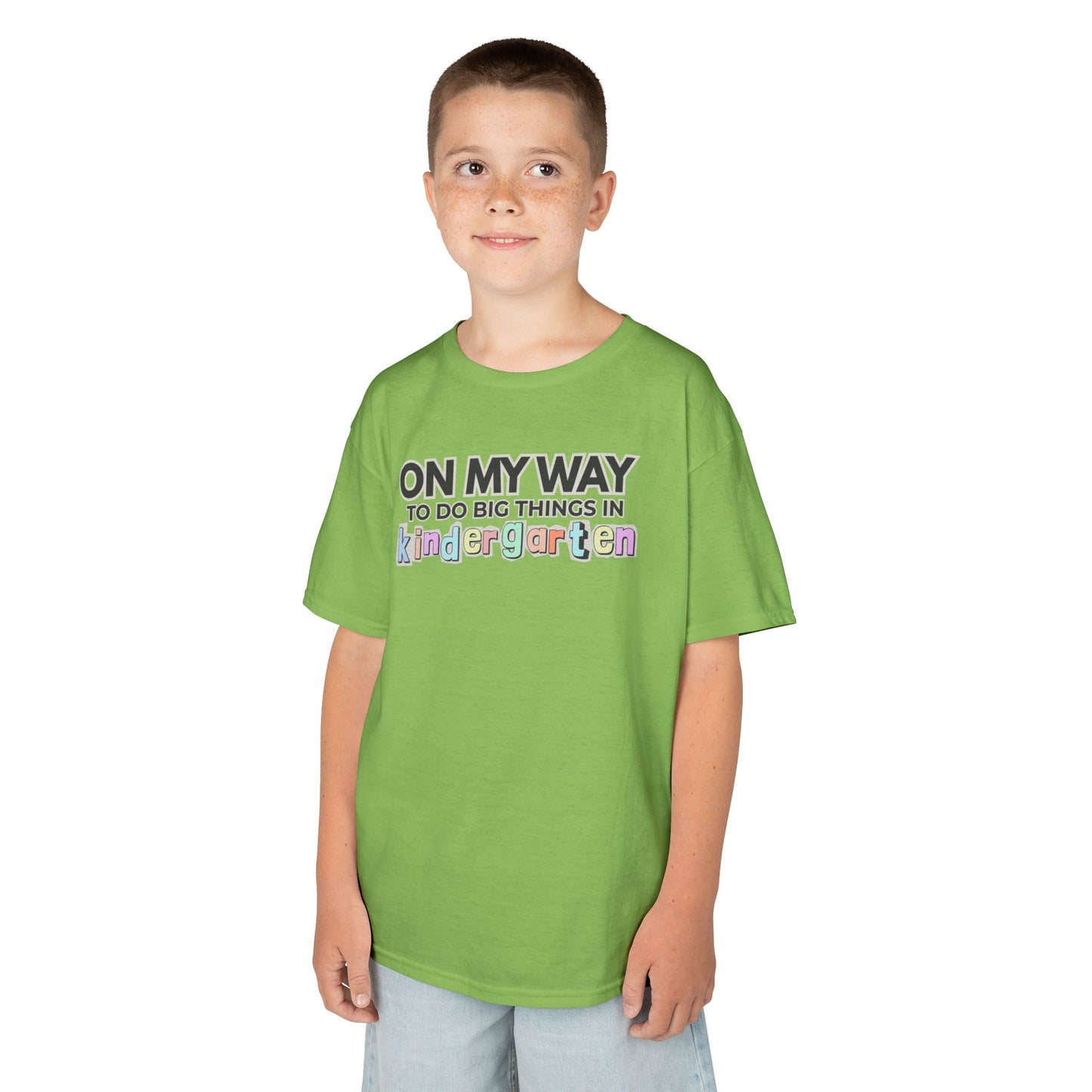 Big Things in Kindergarten- Kids Back to School Shirt