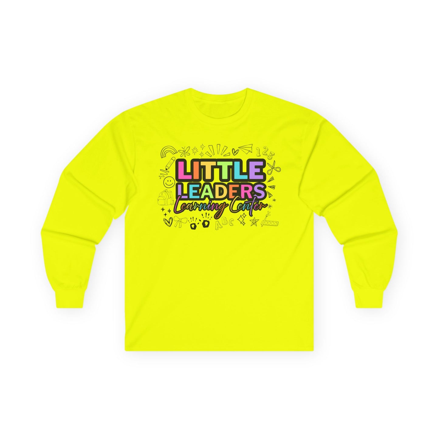 Little Leaders Doodle Design Unisex Long Sleeve Tee