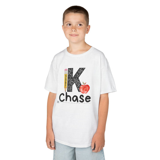 Kindergarten- Personalized Kids Tee - Back to School
