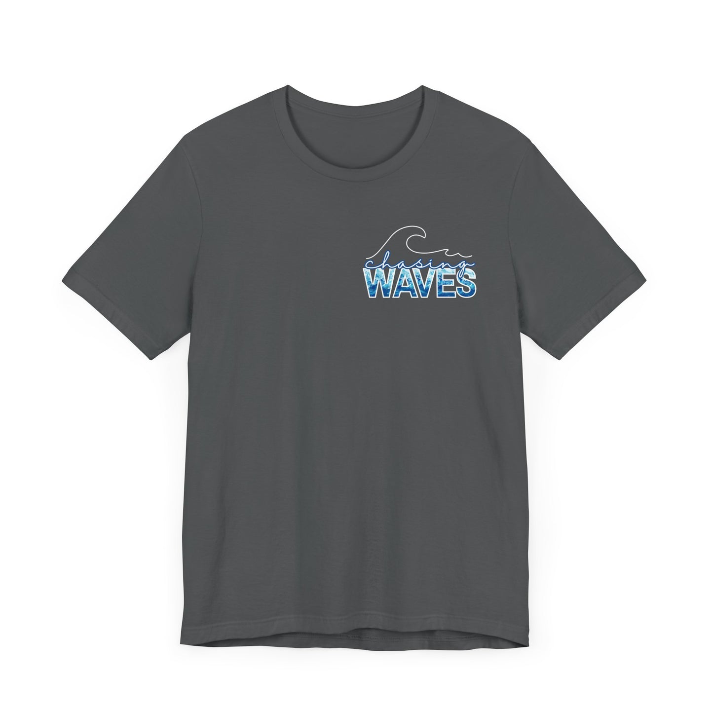 Chasing Waves -- Unisex Summer Shirt, Beachwear, Vacation Top, Summer Nights Apparel