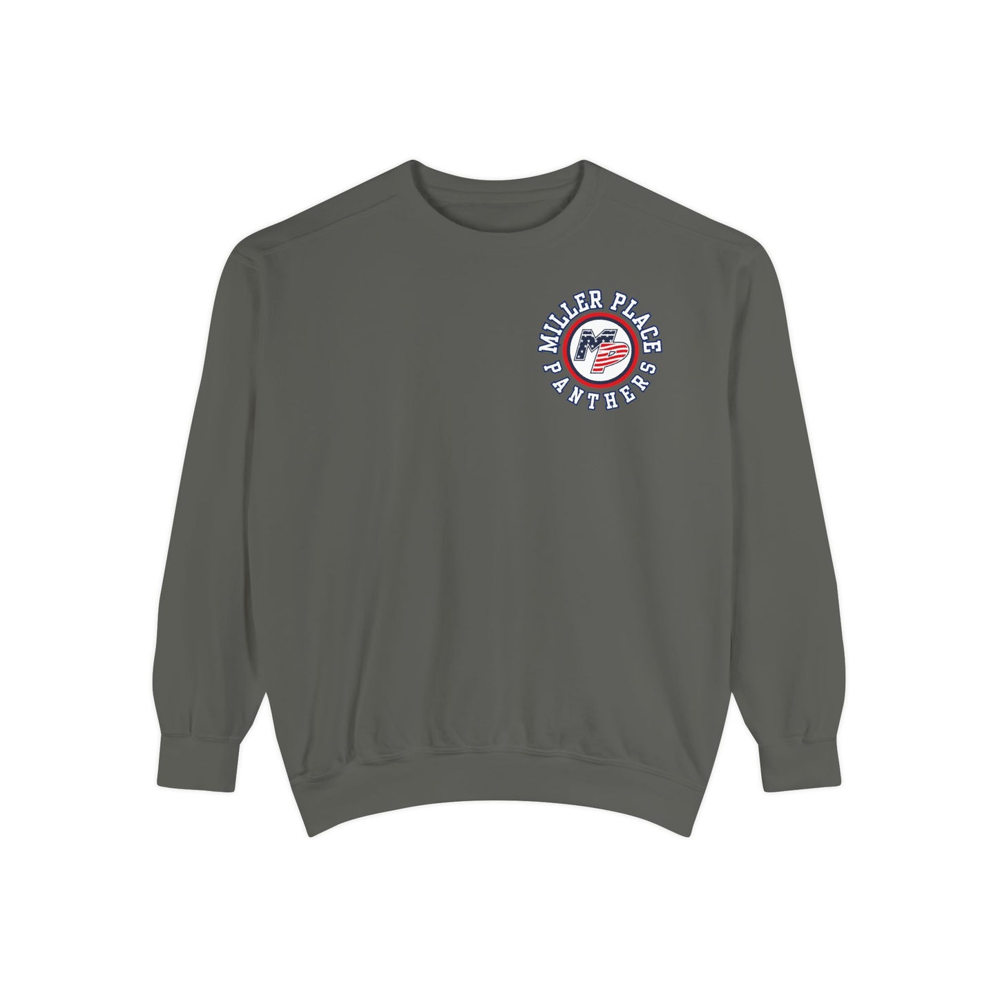Miller Place Panthers- Unisex- Garment Dyed Sweatshirt
