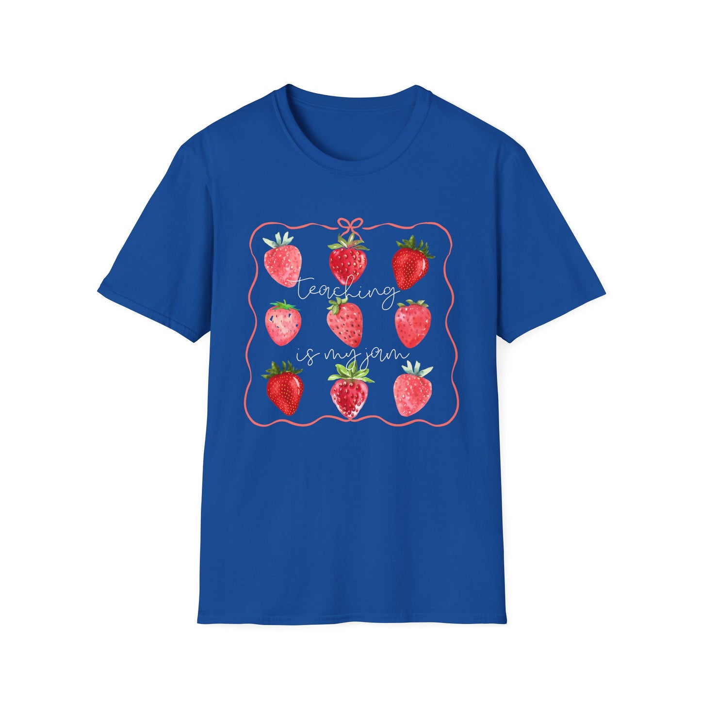 Teaching is my Jam- Unisex Softstyle T-Shirt- Back to School