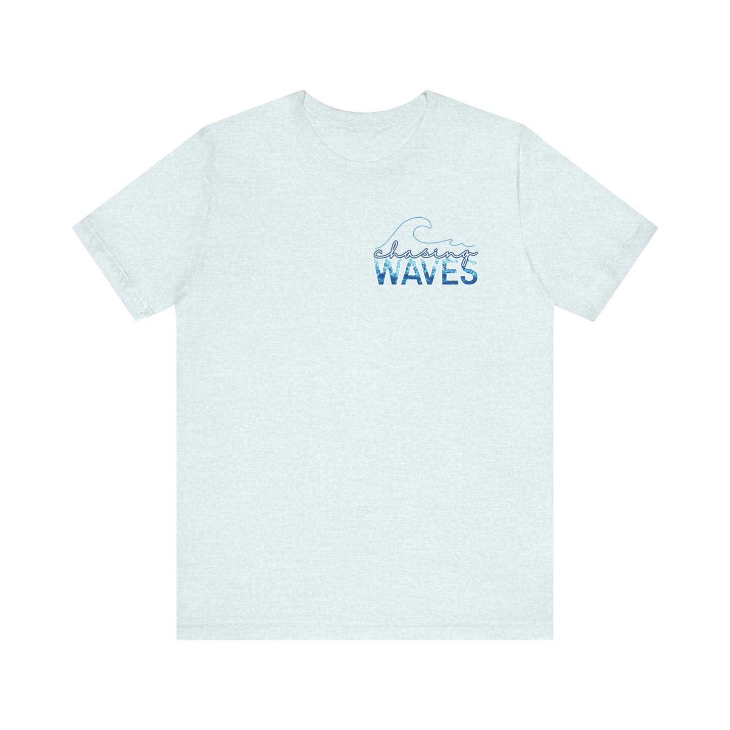 Chasing Waves -- Unisex Summer Shirt, Beachwear, Vacation Top, Summer Nights Apparel