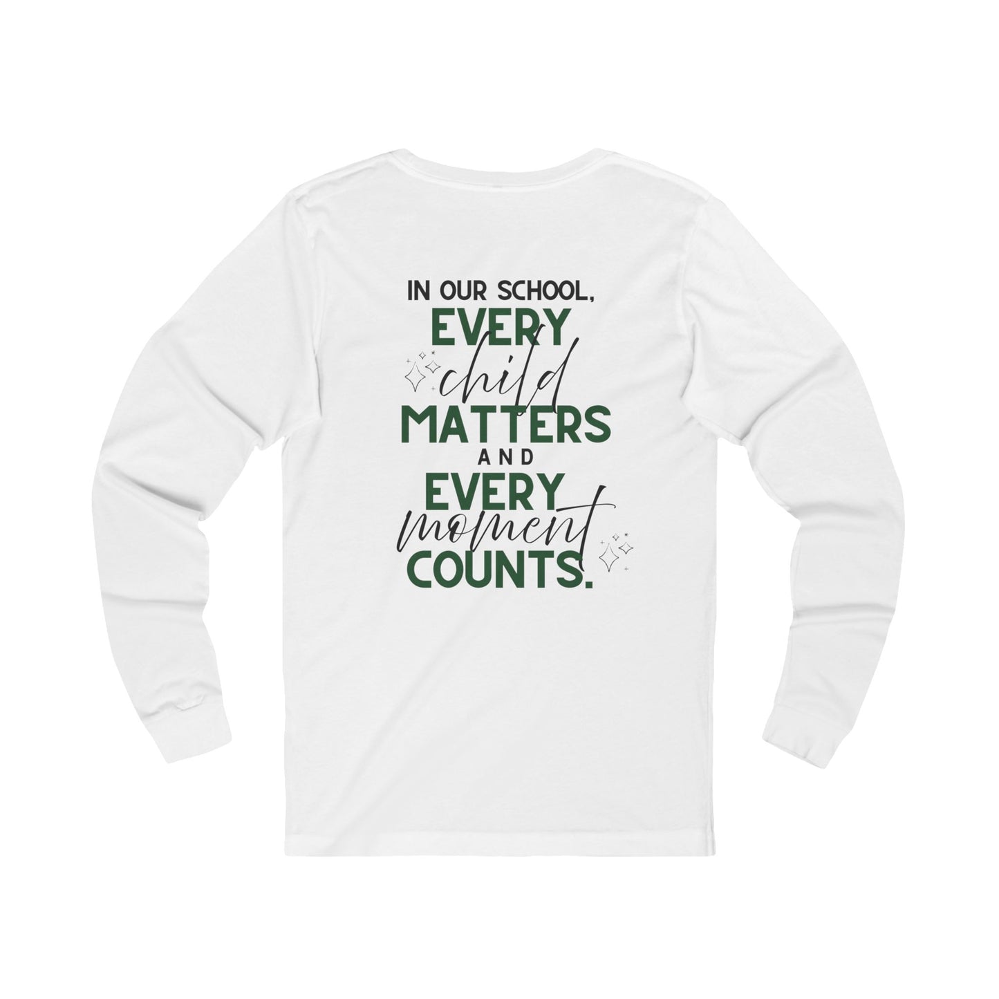 WFE Family School Long Sleeve Tee - Every Child Matters Design