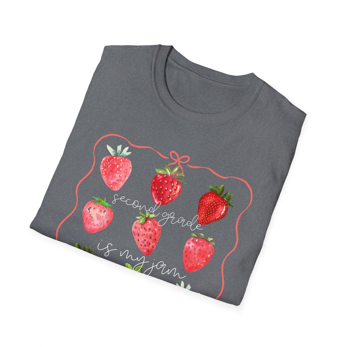 2nd Grade is my Jam- Unisex Softstyle T-Shirt- Back to School