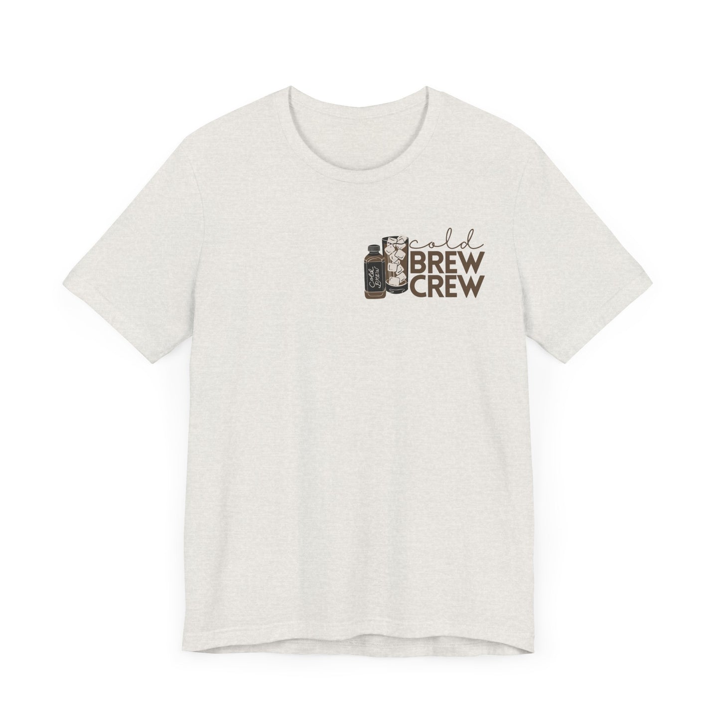 Cold Brew Coffee Lovers Tee, Unisex Jersey Shirt for Coffee Lovers